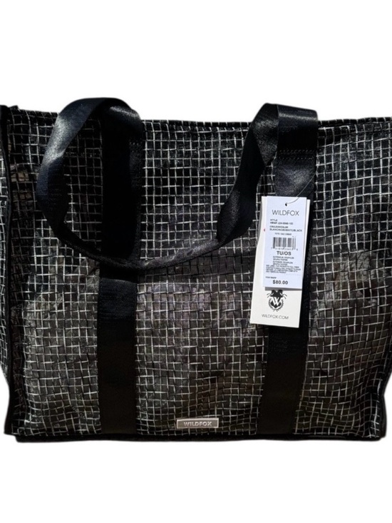 Wildfox Handbags - Wildfox Black and White Grid Tote
